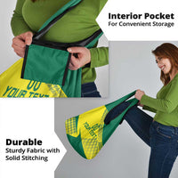 Custom Lithuania Volleyball Grocery Bag Go Champion Sporty Style