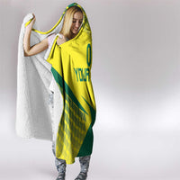 Custom Lithuania Volleyball Hooded Blanket Go Champion Sporty Style