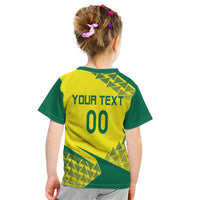 Custom Lithuania Volleyball Kid T Shirt Go Champion Sporty Style - Wonder Print Shop