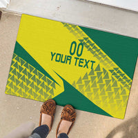 Custom Lithuania Volleyball Rubber Doormat Go Champion Sporty Style - Wonder Print Shop