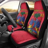 Haiti Independence Day Car Seat Cover Le Marron Inconnu Unity Makes Strength - Wonder Print Shop
