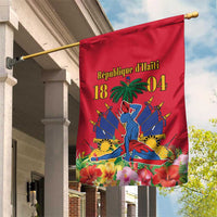 Haiti Independence Day Garden Flag Le Marron Inconnu Unity Makes Strength - Wonder Print Shop