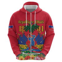 Haiti Independence Day Hoodie Le Marron Inconnu Unity Makes Strength - Wonder Print Shop