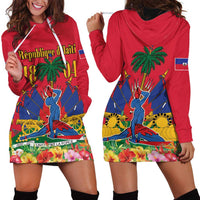 Haiti Independence Day Hoodie Dress Le Marron Inconnu Unity Makes Strength - Wonder Print Shop