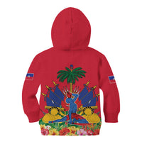 Haiti Independence Day Kid Hoodie Le Marron Inconnu Unity Makes Strength - Wonder Print Shop