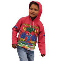 Haiti Independence Day Kid Hoodie Le Marron Inconnu Unity Makes Strength - Wonder Print Shop