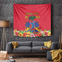 Haiti Independence Day Tapestry Le Marron Inconnu Unity Makes Strength - Wonder Print Shop