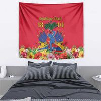 Haiti Independence Day Tapestry Le Marron Inconnu Unity Makes Strength - Wonder Print Shop