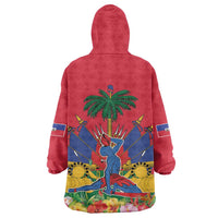 Haiti Independence Day Wearable Blanket Hoodie Le Marron Inconnu Unity Makes Strength - Wonder Print Shop