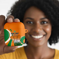 Ivory Coast Football AirPods Case Les Elephants Spirit - Wonder Print Shop