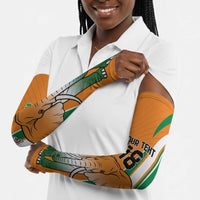 Custom Ivory Coast Football Arm Sleeves Les Elephants Spirit - Wonder Print Shop