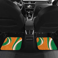 Custom Ivory Coast Football Car Mats Les Elephants Spirit - Wonder Print Shop