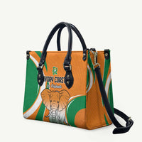 Ivory Coast Football Leather Bag Les Elephants Spirit - Wonder Print Shop