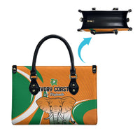 Ivory Coast Football Leather Bag Les Elephants Spirit - Wonder Print Shop