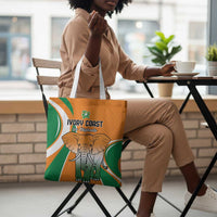 Ivory Coast Football Tote Bag Les Elephants Spirit - Wonder Print Shop