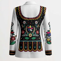 Vintage Polish Gorsecik Blazer Slavic Floral Folk Art