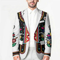 Vintage Polish Gorsecik Blazer Slavic Floral Folk Art