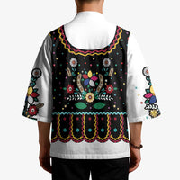 Vintage Polish Gorsecik Kimono Slavic Floral Folk Art