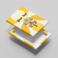 Personalized Holy See - Vatican City Canvas Wall Art Sporty Style