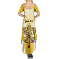 Personalized Holy See - Vatican City Family Matching Summer Maxi Dress and Hawaiian Shirt Sporty Style