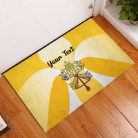 Personalized Holy See - Vatican City Rubber Doormat Sporty Style