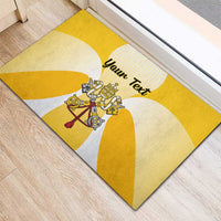 Personalized Holy See - Vatican City Rubber Doormat Sporty Style