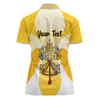 Personalized Holy See - Vatican City Women Polo Shirt Sporty Style