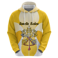 Personalized Holy See - Vatican City Zip Hoodie Sporty Style
