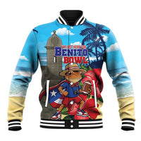 Puerto Rico Coquí Frog Baseball Jacket Benito Bowl Halftime Show