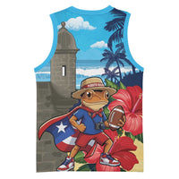 Puerto Rico Coquí Frog Basketball Jersey Benito Bowl Halftime Show
