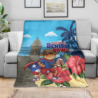 Puerto Rico Coquí Frog Blanket Benito Bowl Halftime Show