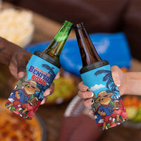 Puerto Rico Coquí Frog 4 in 1 Can Cooler Tumbler Benito Bowl Halftime Show