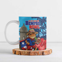 Puerto Rico Coquí Frog Ceramic Mug Benito Bowl Halftime Show