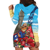 Puerto Rico Coquí Frog Hoodie Dress Benito Bowl Halftime Show