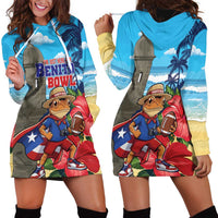 Puerto Rico Coquí Frog Hoodie Dress Benito Bowl Halftime Show