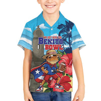 Puerto Rico Coquí Frog Kid Hawaiian Shirt Benito Bowl Halftime Show