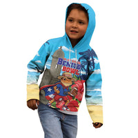 Puerto Rico Coquí Frog Kid Hoodie Benito Bowl Halftime Show