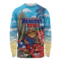 Puerto Rico Coquí Frog Long Sleeve Shirt Benito Bowl Halftime Show
