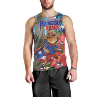 Puerto Rico Coquí Frog Men Tank Top Benito Bowl Halftime Show