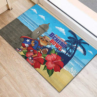 Puerto Rico Coquí Frog Rubber Doormat Benito Bowl Halftime Show