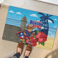 Puerto Rico Coquí Frog Rubber Doormat Benito Bowl Halftime Show