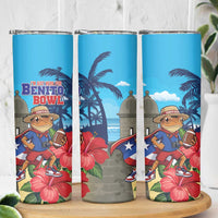 Puerto Rico Coquí Frog Skinny Tumbler Benito Bowl Halftime Show