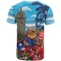 Puerto Rico Coquí Frog T Shirt Benito Bowl Halftime Show