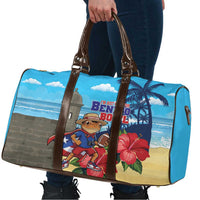 Puerto Rico Coquí Frog Travel Bag Benito Bowl Halftime Show