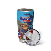 Puerto Rico Coquí Frog Tumbler Cup Benito Bowl Halftime Show