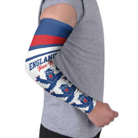 Custom England Three Lions Arm Sleeves Vintage Stripe Football Fan