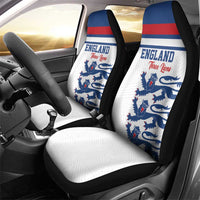 England Three Lions Car Seat Cover Vintage Stripe Football Fan