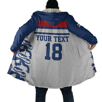 Custom England Three Lions Cloak Vintage Stripe Football Fan