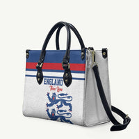 England Three Lions Leather Bag Vintage Stripe Football Fan