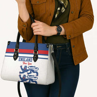 England Three Lions Leather Bag Vintage Stripe Football Fan